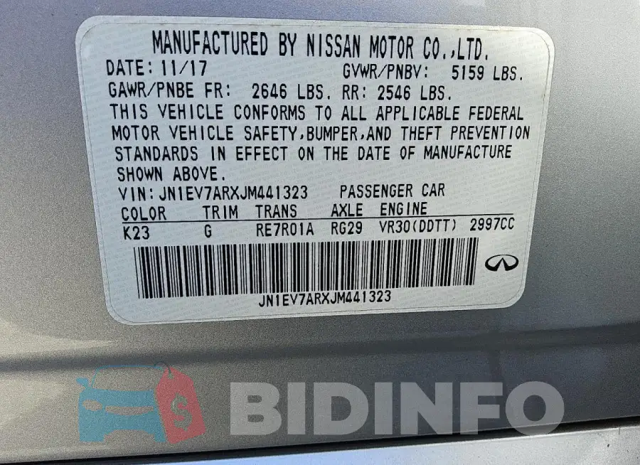 JN1EV7ARXJM441323 Photo# 13