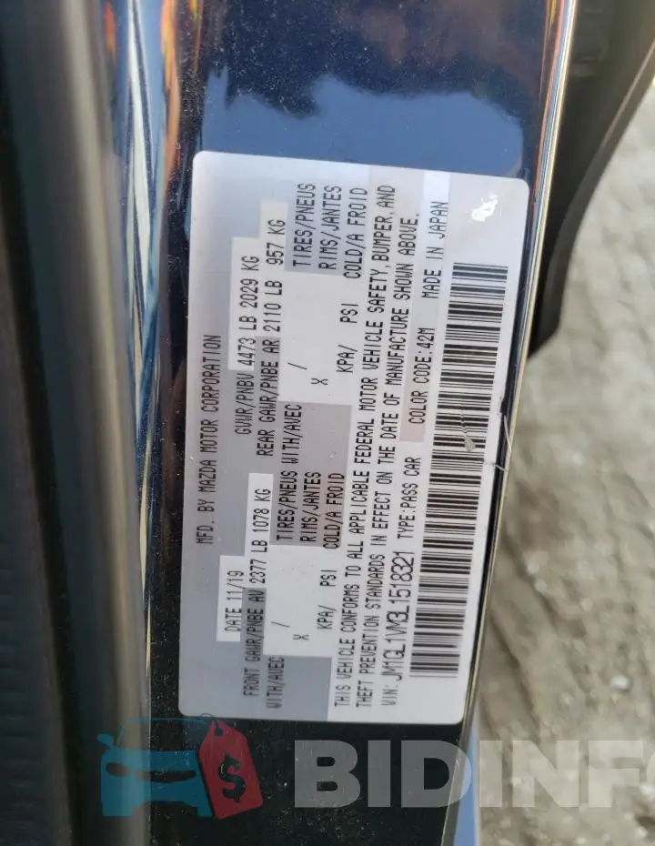 JM1GL1VM3L1518321 Photo# 12