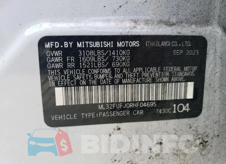 ML32FUFJ0RHF04695 Photo# 13