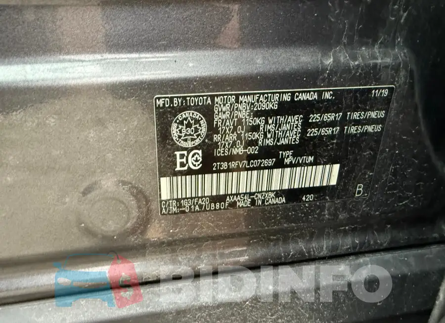 2T3B1RFV7LC072697 Photo# 13