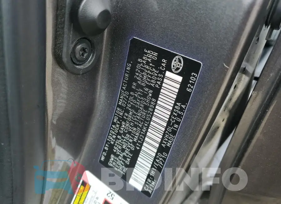 4T1J31AK4LU528988 Photo# 12