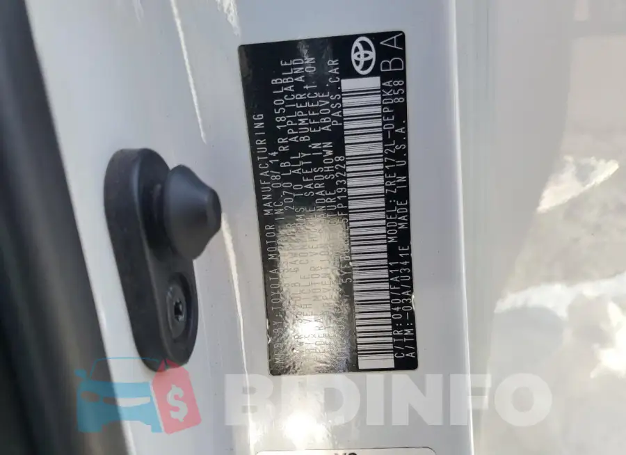 5YFBURHE5FP193228 Photo# 12