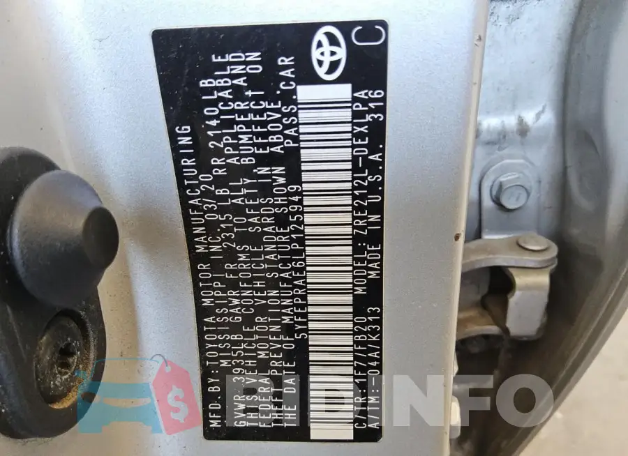 5YFEPRAE6LP125949 Photo# 12