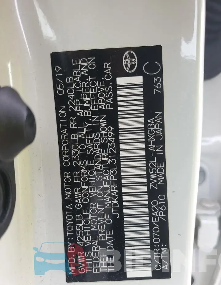 JTDKARFP3L3123499 Photo# 12