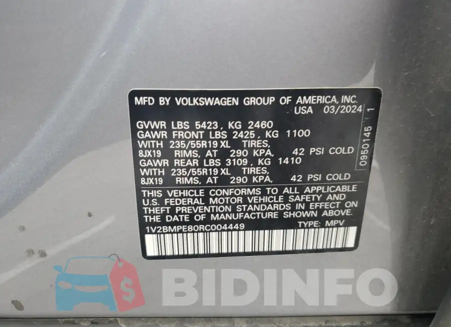 1V2BMPE80RC004449 Photo# 13