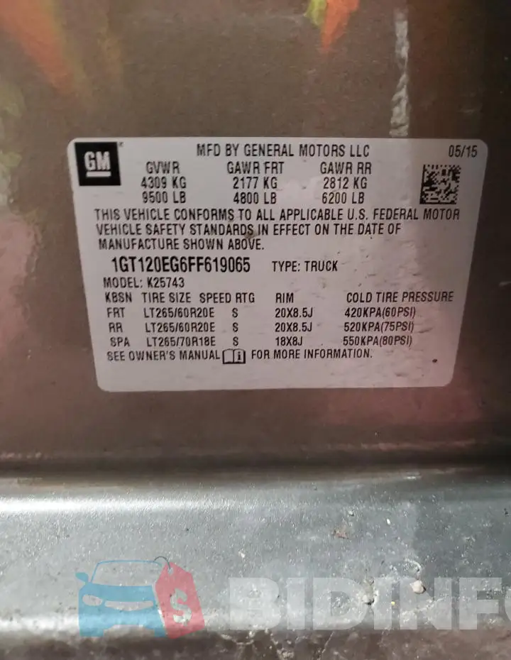1GT120EG6FF619065 Photo# 13