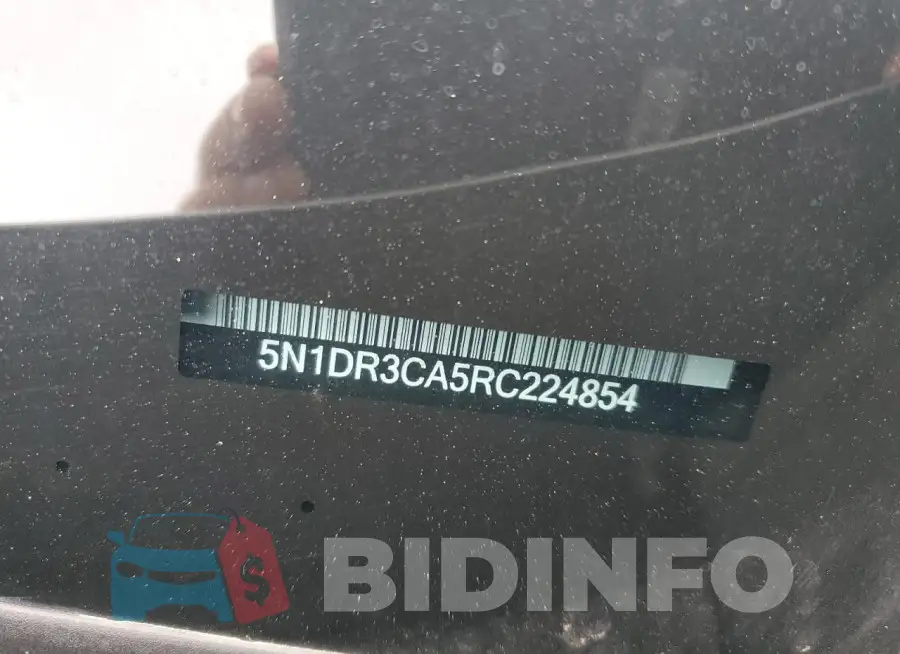 5N1DR3CA5RC224854 Photo# 13
