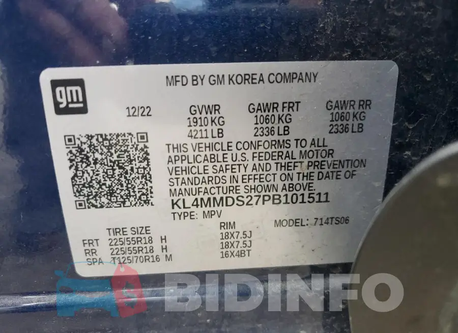 KL4MMDS27PB101511 Photo# 13