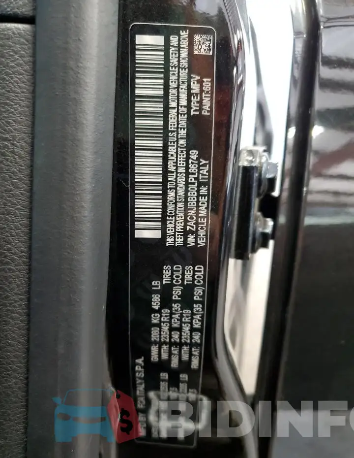 ZACNJBBB0LPL86749 Photo# 14