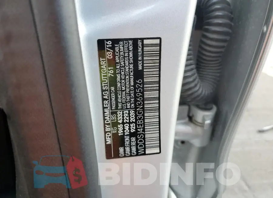 WDDSJ4EB3GN369526 Photo# 12