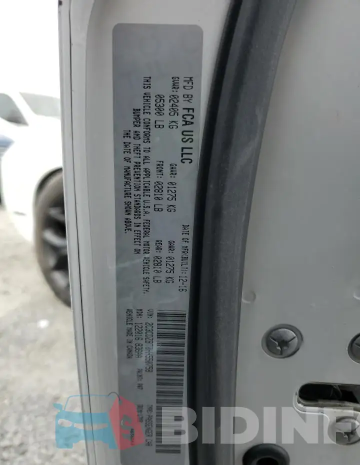 2C3CDZBT0HH550758 Photo# 12