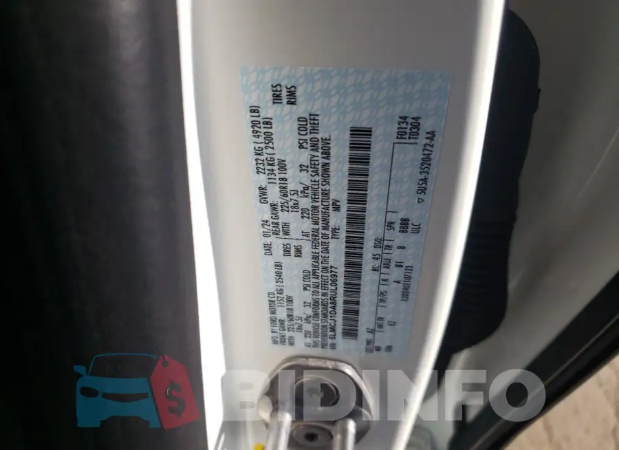 5LMCJ1DA8RUL06977 Photo# 12
