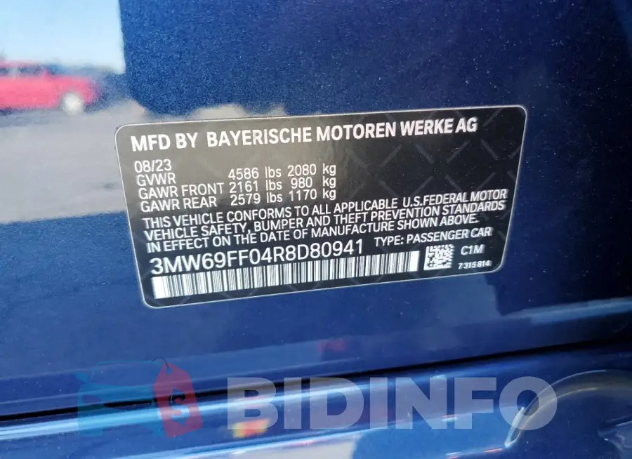 3MW69FF04R8D80941 Photo# 13