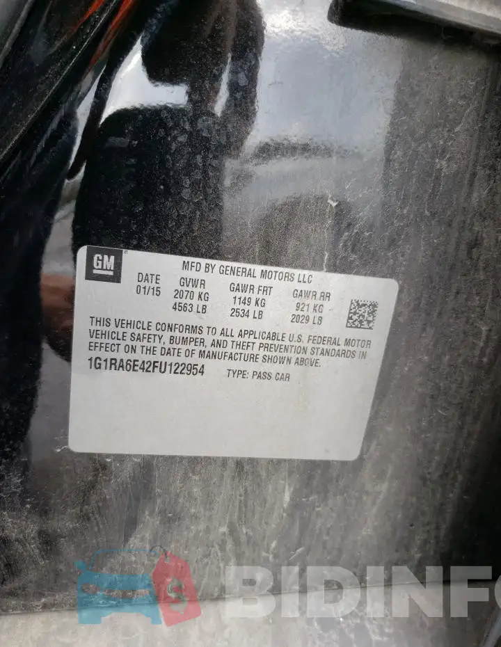 1G1RA6E42FU122954 Photo# 12