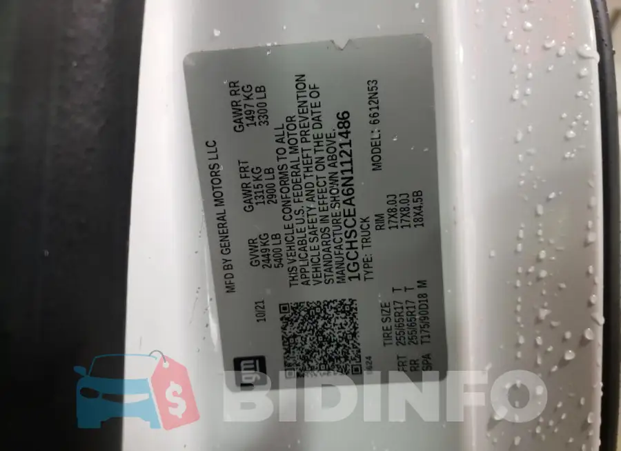 1GCHSCEA6N1121486 Photo# 12