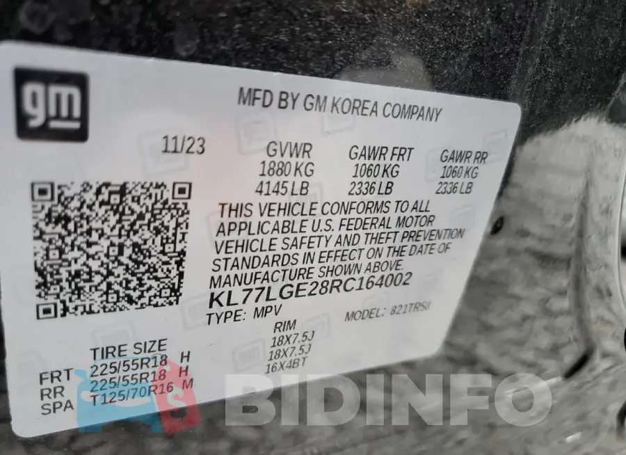 KL77LGE28RC164002 Photo# 14