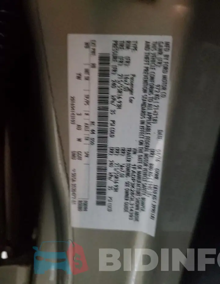 1FADP3K28GL314393 Photo# 12