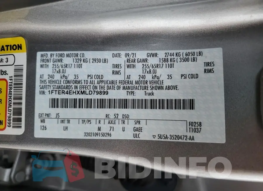 1FTER4EHXMLD79899 Photo# 12