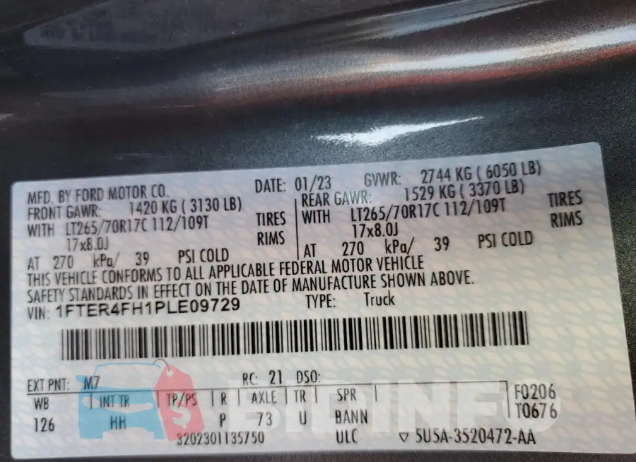 1FTER4FH1PLE09729 Photo# 13