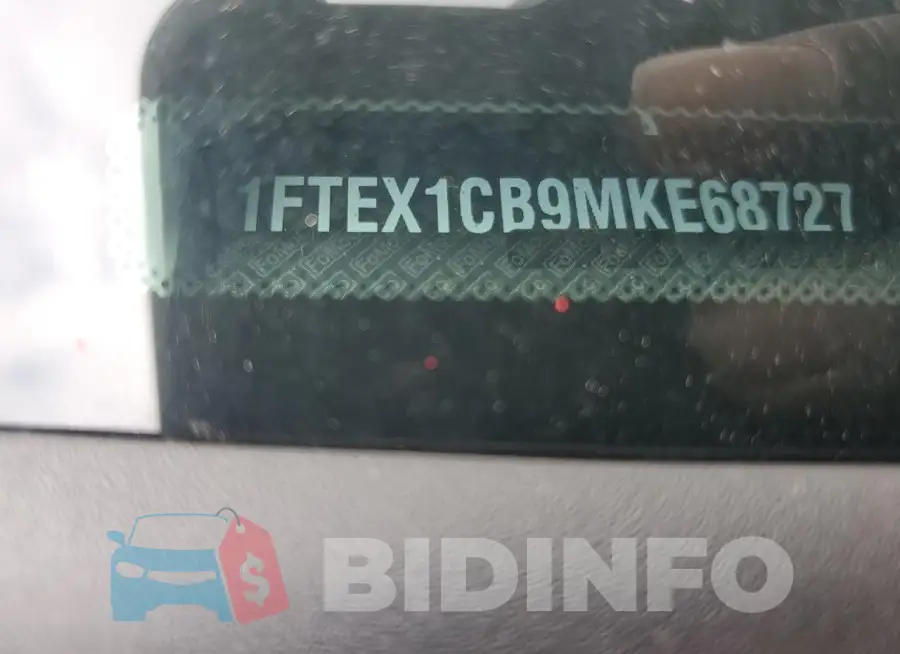 1FTEX1CB9MKE68727 Photo# 12