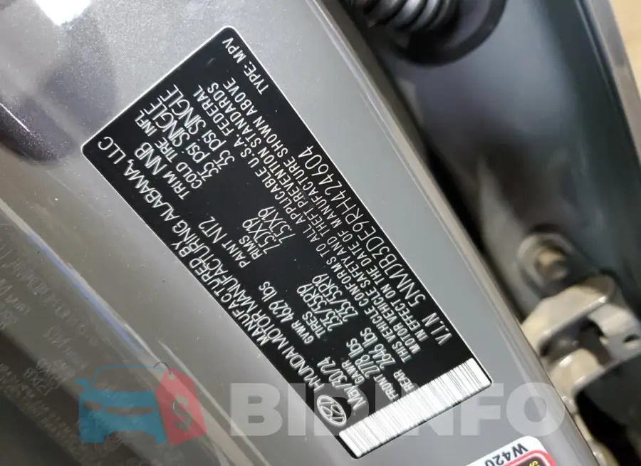 5NMJB3DE9RH424604 Photo# 13