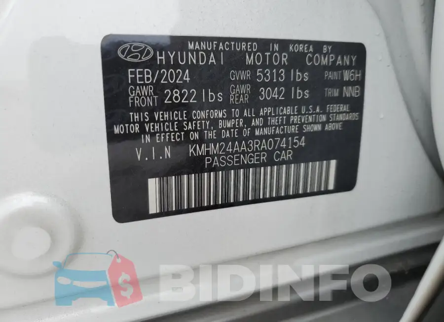 KMHM24AA3RA074154 Photo# 12