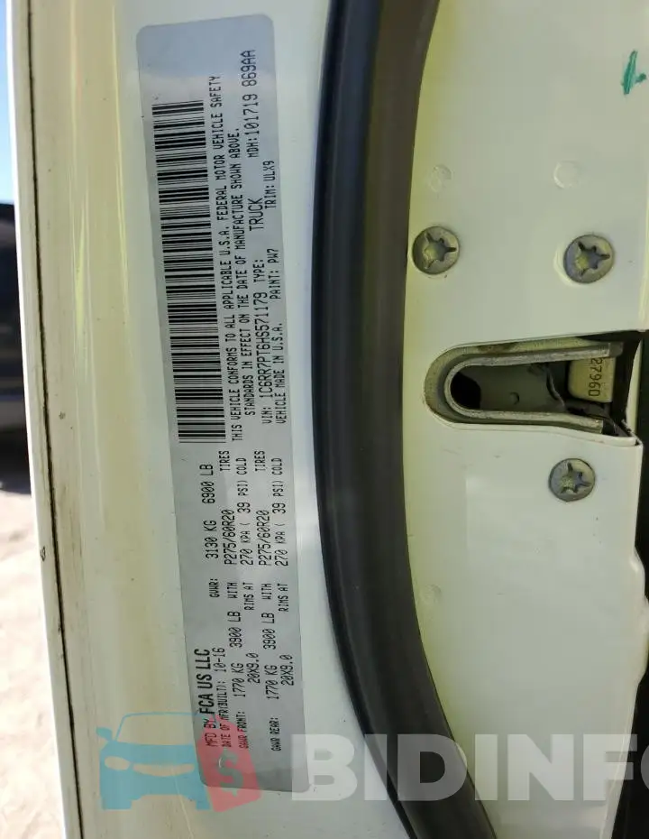 1C6RR7PT6HS571179 Photo# 12