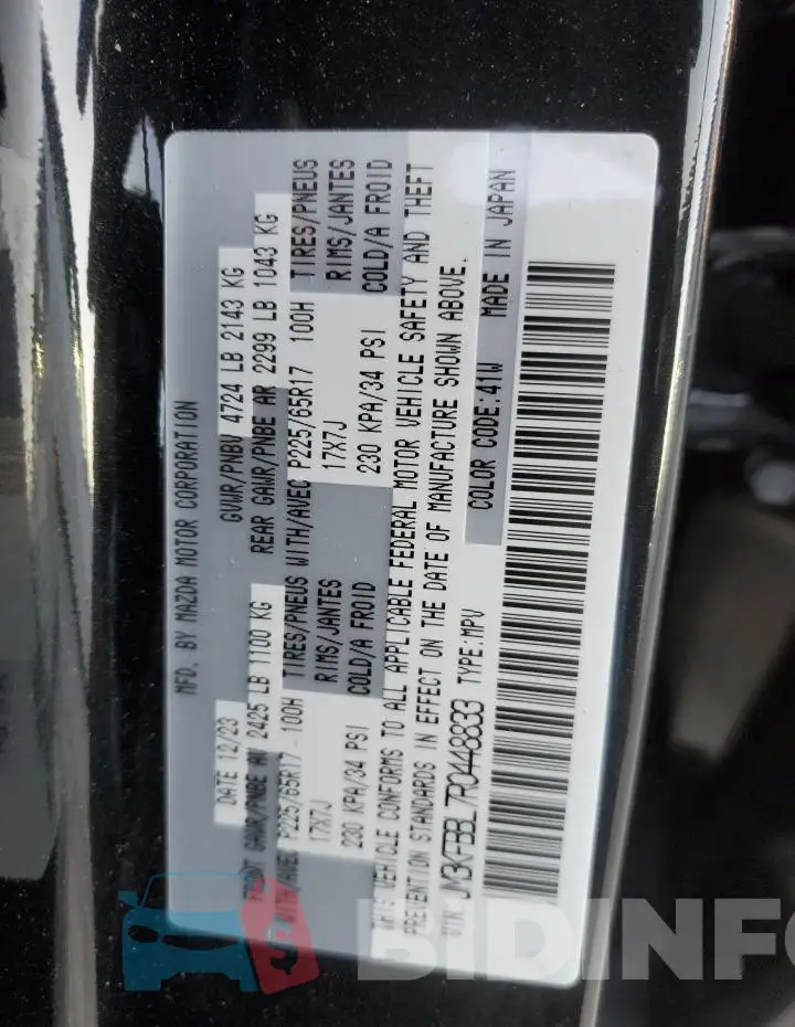 JM3KFBBL7R0448833 Photo# 13
