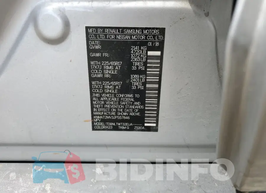 KNMAT2MV3JP557846 Photo# 13