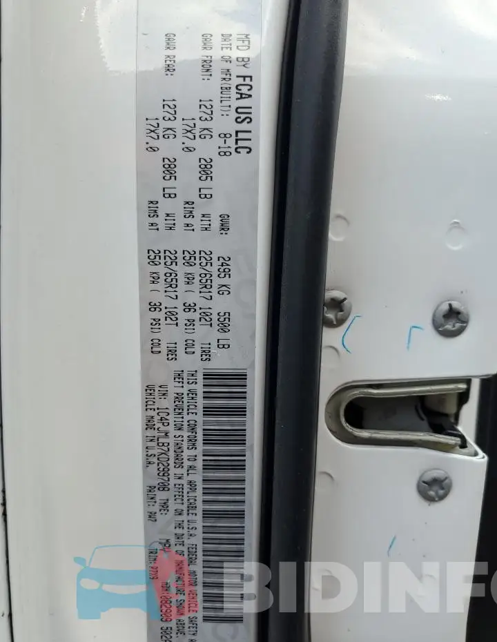 1C4PJMLB7KD299708 Photo# 13