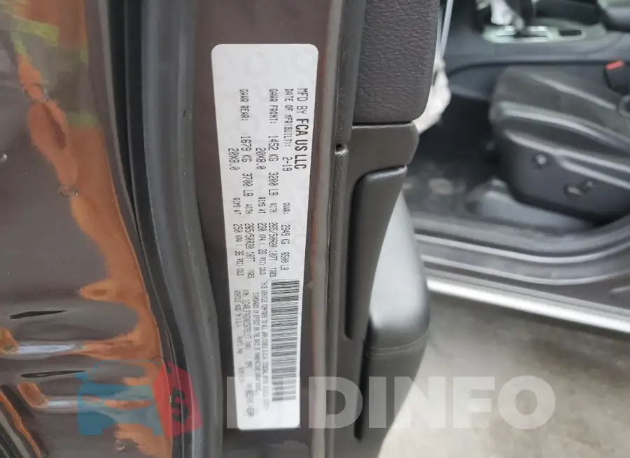 1C4RJFAGXKC679117 Photo# 13