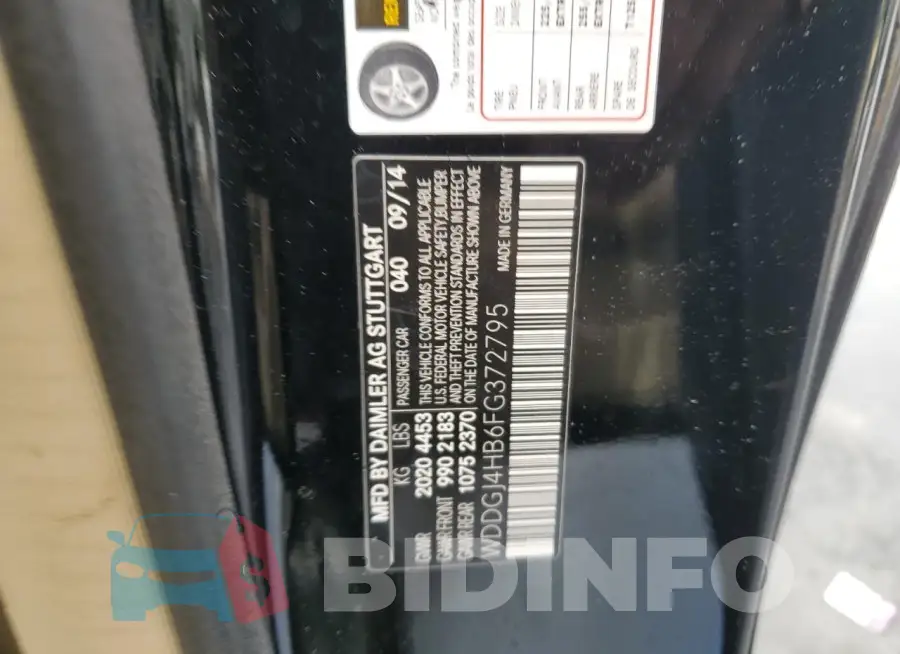 WDDGJ4HB6FG372795 Photo# 13