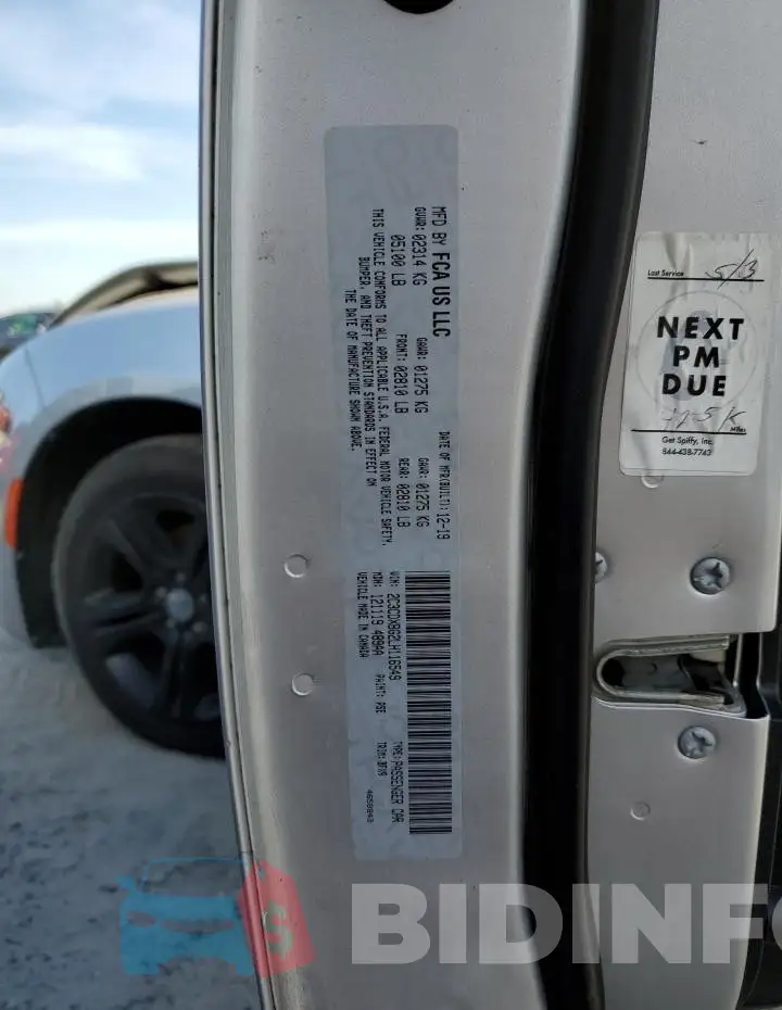 2C3CDXBG2LH116549 Photo# 12