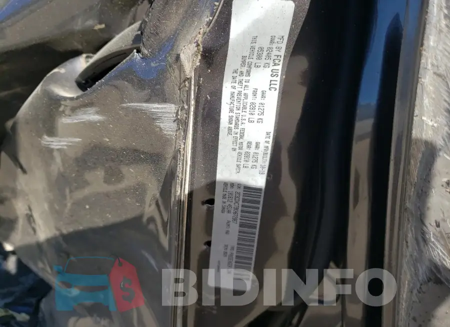 2C3CDXCT9KH672867 Photo# 12