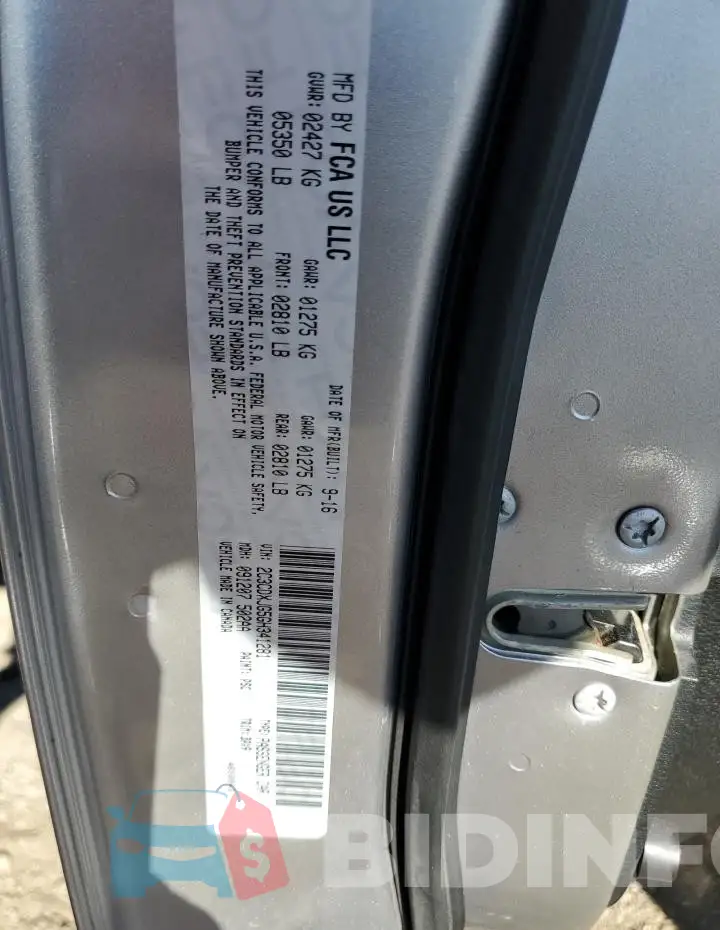 2C3CDXJG5GH341281 Photo# 12