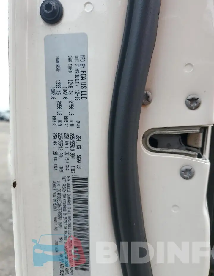 3C4PDDEGXHT570599 Photo# 12
