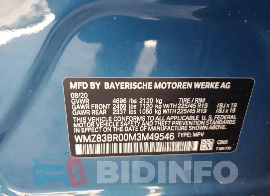 WMZ83BR00M3M49546 Photo# 13
