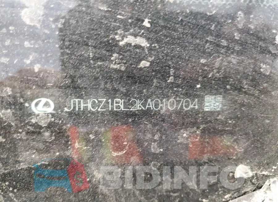 JTHCZ1BL2KA010704 Photo# 12