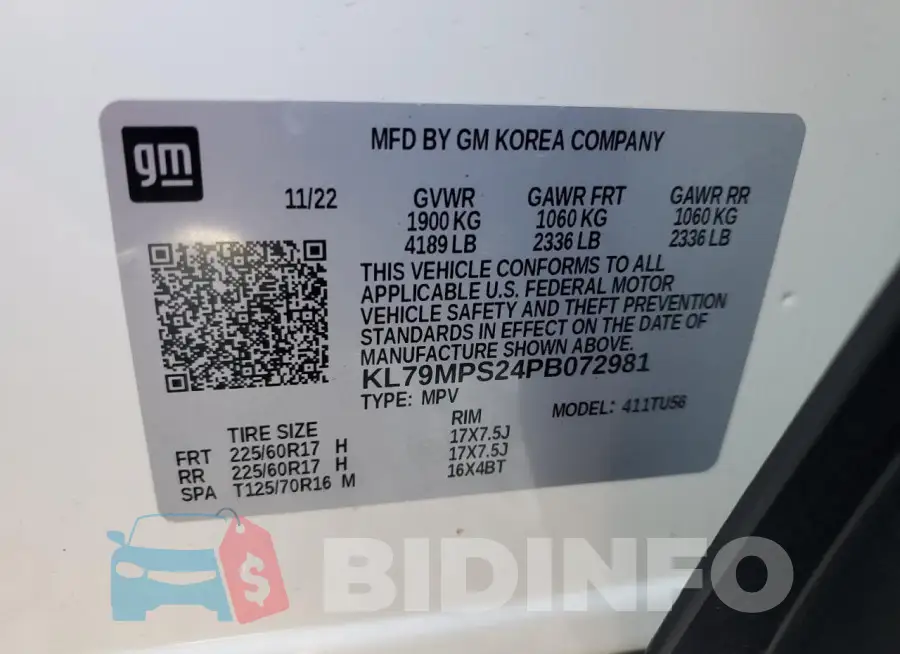 KL79MPS24PB072981 Photo# 13