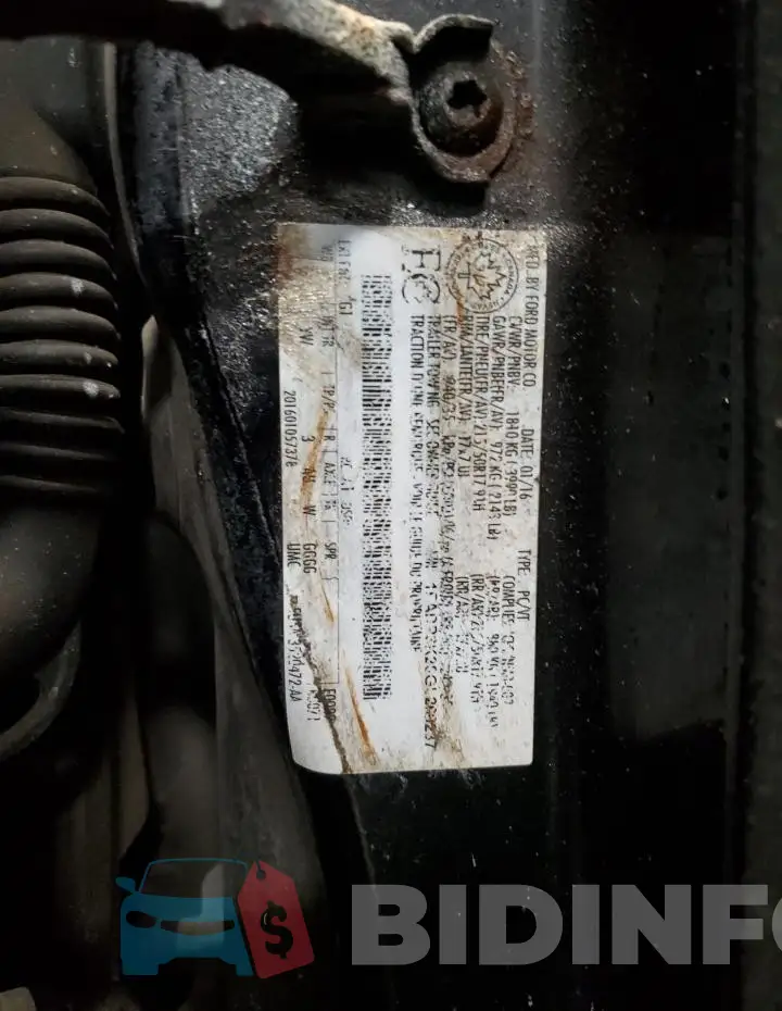 1FADP3K28GL260237 Photo# 13