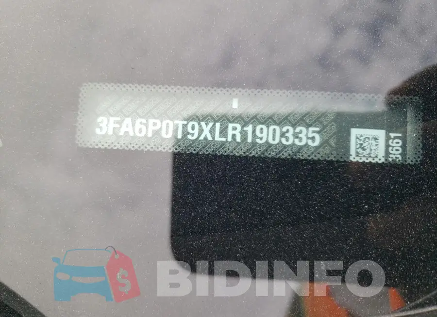 3FA6P0T9XLR190335 Photo# 12