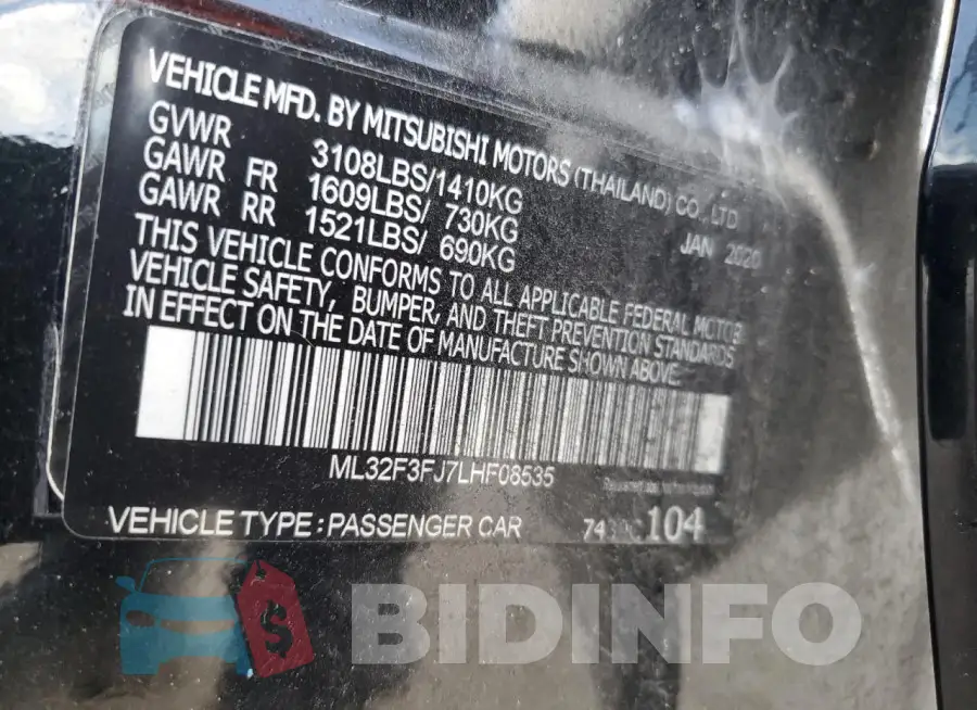 ML32F3FJ7LHF08535 Photo# 11