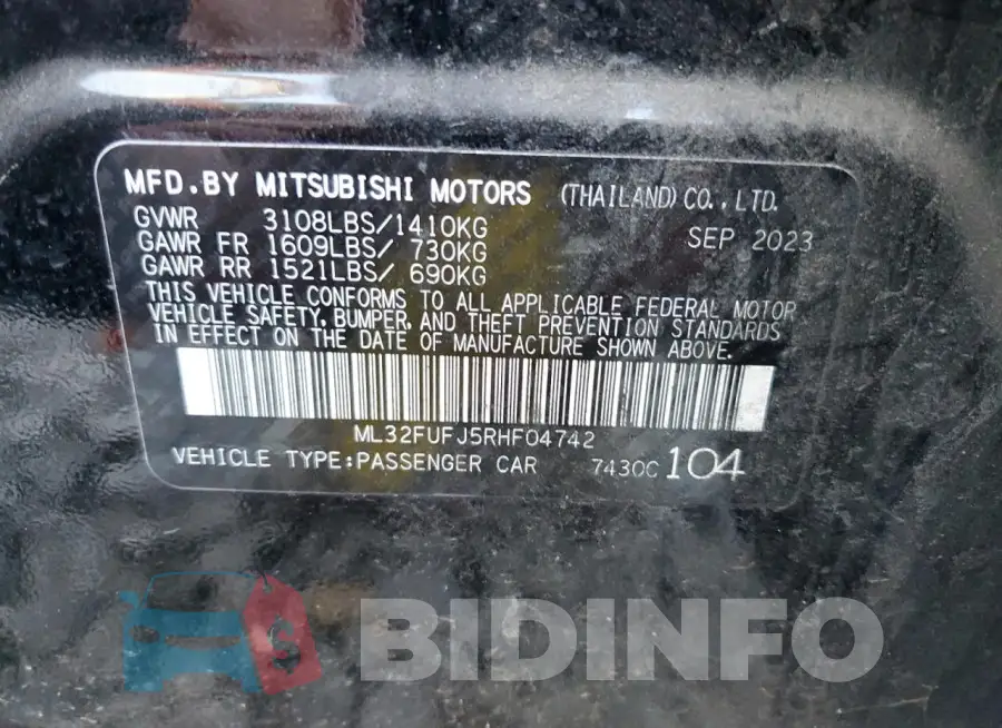ML32FUFJ5RHF04742 Photo# 12
