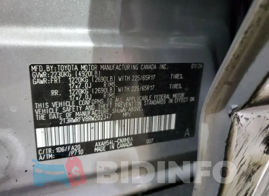 2T3RWRFV8RW202347 Photo# 13