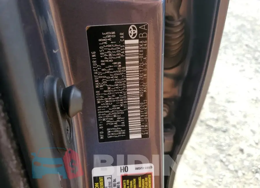 5YFBURHE2HP657708 Photo# 12
