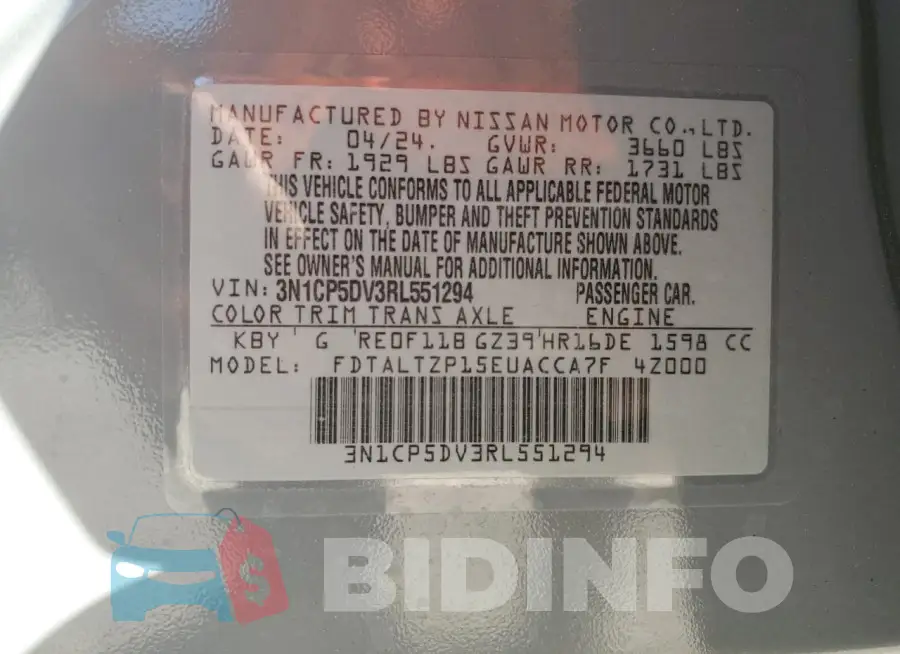 3N1CP5DV3RL551294 Photo# 14