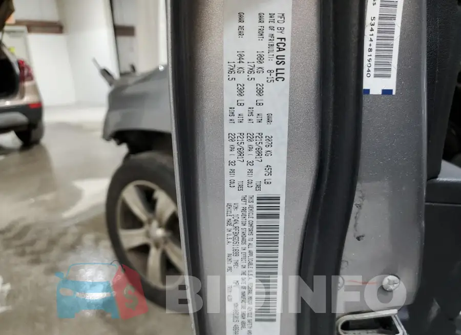 1C4NJRFBXGD511699 Photo# 14