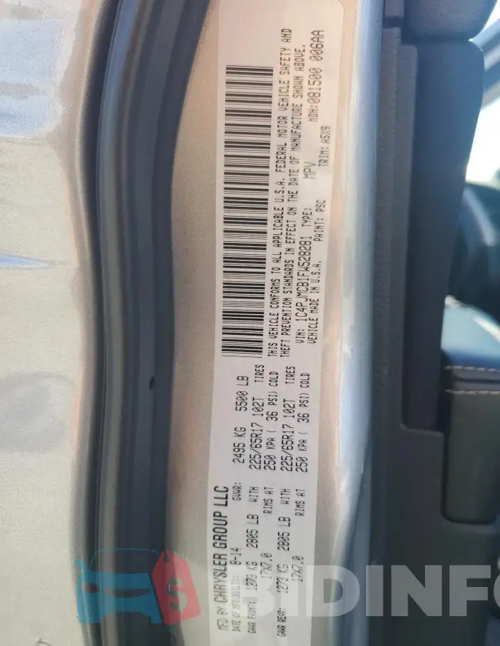 1C4PJMCB1FW528281 Photo# 12