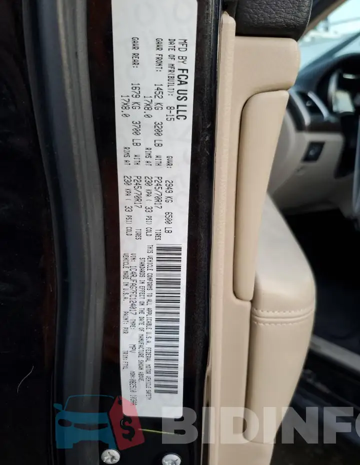 1C4RJFAG7FC124017 Photo# 13