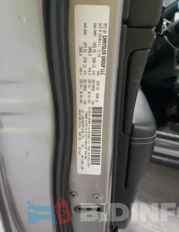1C4RJFBG4FC712729 Photo# 13